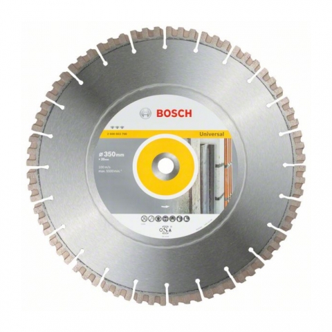 products/Алмазный диск Bosch Best for Universal 350х20 мм, универсальный, арт. 2608603766