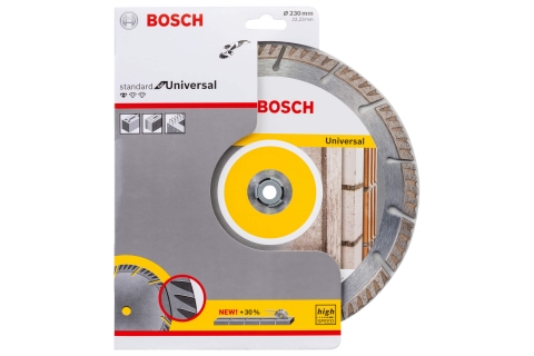 products/Алмазные диски (230х22.2 мм, 2 шт.) Standard for Universal + SDS-clic гайка Bosch06159975H5