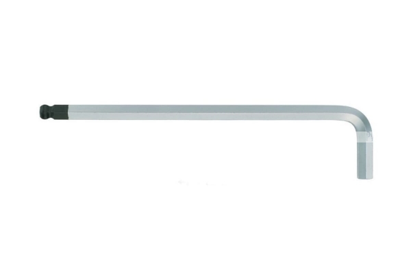 Шестигранный ключ Felo 10,0 мм, с шаровым окончанием, хромированный, упаковка 5 шт., арт. 36510000