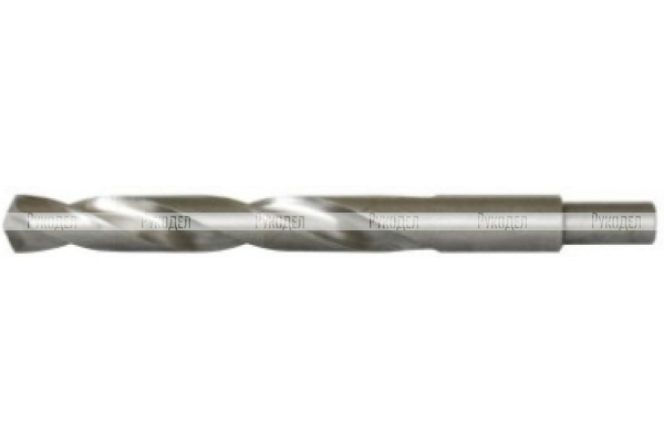 Сверло по металлу Кратон шлифованное с уменьшенным хвостовиком Р6М5 Ø14,5 х 169 мм, 1 05 16 009