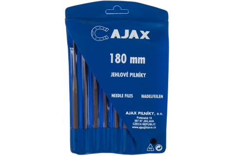 products/Набор из 6-ти надфилей с ручкой в виниловом футляре 3 AJAX 286213931826