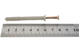 Дюбель-гвоздь полипропиленовый, потайный бортик, 6 x 60 мм, 1400 шт, ЗУБР 4-301340-06-060