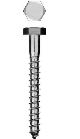 products/Шурупы ШДШ с шестигранной головкой (DIN 571), 180 х 12 мм, 150 шт, ЗУБР 300450-12-180-150