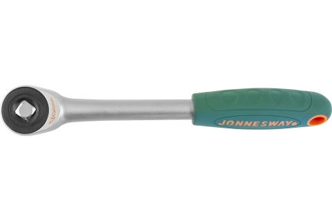 products/R6604 Рукоятка трещоточная ротационная со сквозным приводом 1/2"DR, 60 зубцов, 290 мм Jonnesway