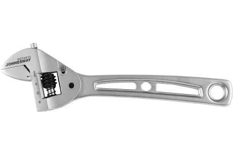 products/W27AR10 Ключ разводной облегченный трещоточный, 0-35 мм, L-250 мм.Jonnesway