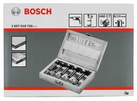 products/Набор композитных сверл (5 шт; 15-35 мм) по дереву Bosch 2607018750