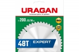 Диск пильный по дереву URAGAN Expert 200х32/30 мм, 48Т, 36802-200-32-48_z01