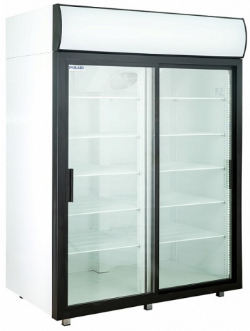 products/Шкаф холодильный Polair DM 114 Sd-S версия 2.0, белый, обрамл. черное, 1004089d