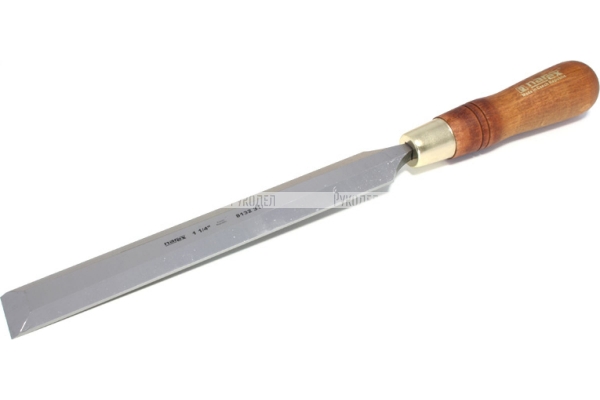 Удлиненная плоская стамеска Narex с ручкой WOOD LINE PLUS 32 мм, арт. 813231