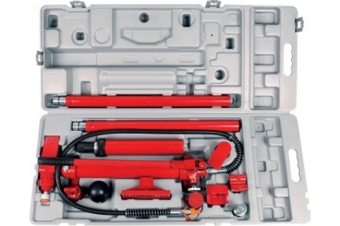 products/Набор гидравлического инструмента для кузовного ремонта 10 т. 17 предметов Ombra OHT918N