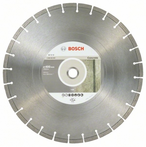 products/Алмазный диск Bosch Standard for Concrete400-25.4 2608603807