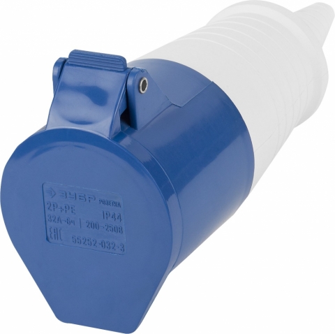 products/Розетка ЗУБР "Мастер" 55252-032-3 переносная, 32A, 250B, 6ч