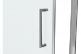 Душевая дверь в нишу с одной распашной дверью 1000х2000 мм профиль полирован BRAVAT LINE арт BD100.4112A