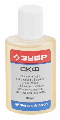 products/Флюс ЗУБР СКФ, пластиковый флакон, 30 мл, 55478-030