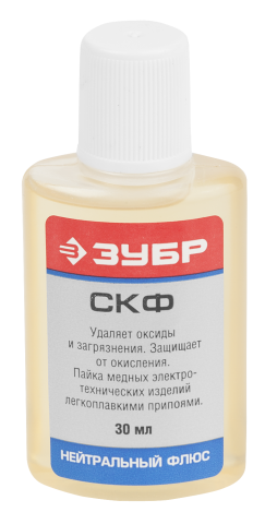 products/Флюс ЗУБР СКФ, пластиковый флакон, 30 мл, 55478-030