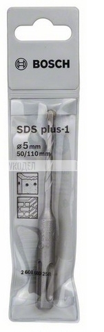 Сверло по бетону SDS plus-1 5x50x110мм 2608680258