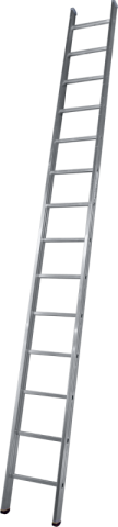 products/1018176	Лестница 1-секционная алюминиевая TOR SC1014 1*14 приставная