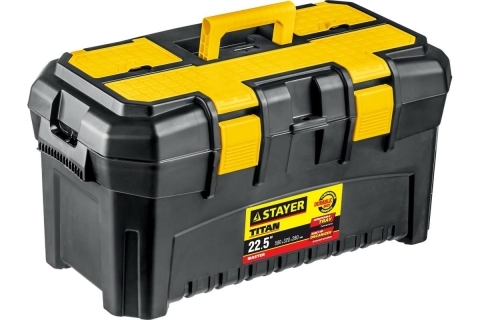 products/Пластиковый ящик для инструментов STAYER Titan-22 553 x 320 x 310 мм (22") 38016-22