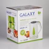 Чайник электрический GALAXY GL0201, арт. гл0201голуб, арт. гл0201зел