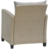 Плетеный комплект мебели с диваном Afina AFM-804B Beige-Grey арт. AFM-804B Beige-Grey