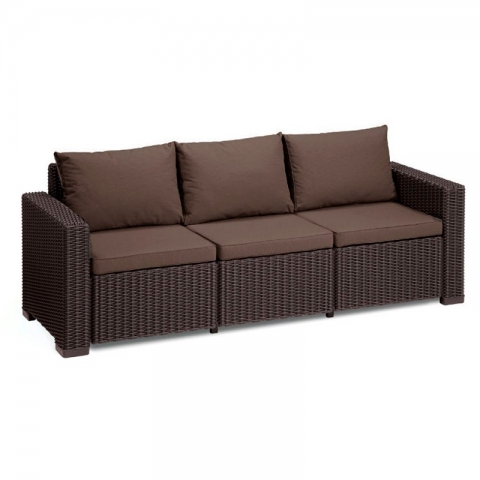 products/Диван Allibert California 3-sofa (17196779) коричневый, 252833