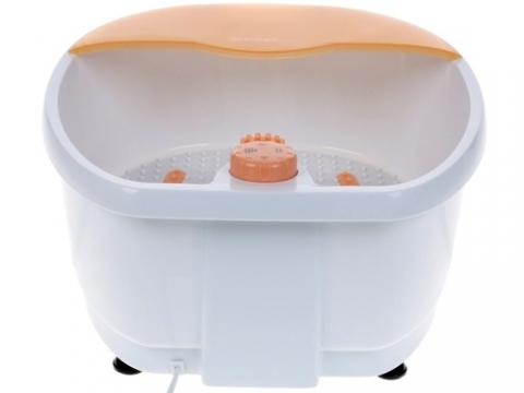 products/Массажная ванночка для ног FIRST, 450 Вт, 13.5 см, нагрев, 5 видов массажа, 4 ролика Orange, FA-8116-1 Orange	