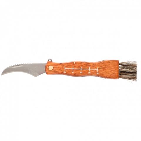 products/Нож грибника складной, 145 мм, деревянная рукоятка Palisad, 79004