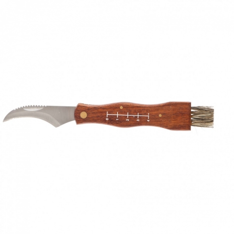 products/Нож грибника складной, 185 мм, деревянная рукоятка Palisad, 79005