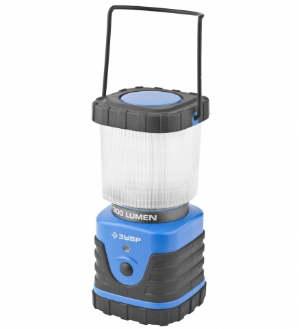 products/Светильник ЗУБР 61830-300 светодиодный кемпинговый, 3 режима, 3*D, 8Вт(300Лм)