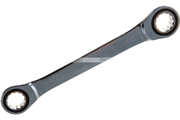 Накидной трещоточный ключ 14х15 мм Jonnesway W681415