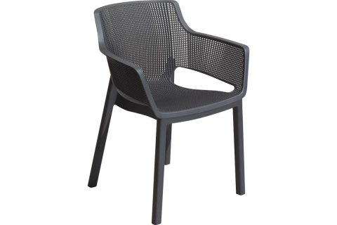 products/Стул Keter Elisa chair (17209499) графит 246189