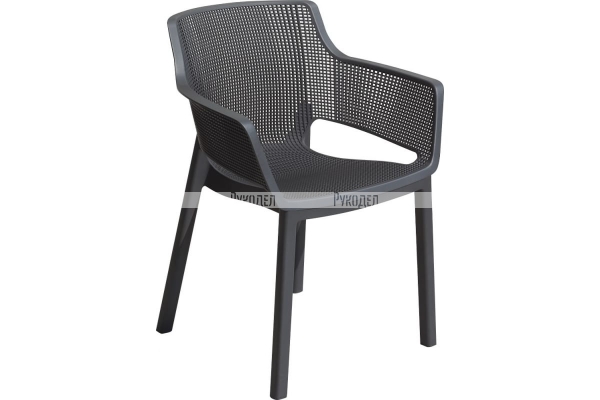 Стул Keter Elisa chair (17209499) графит 246189