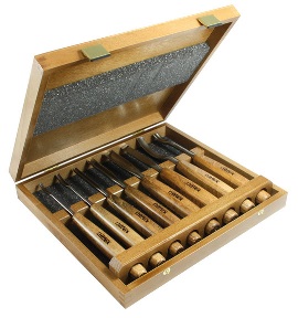 products/Набор из 8 резцов в деревянной коробке Narex 868000