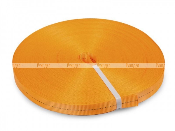 Лента текстильная для ремней TOR 100 мм 10500 кг (оранжевый) (A) 1039618