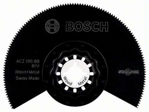 products/Сегментированное полотно по дереву и металлу BIM (100 мм; 10 шт.) Bosch 2608662608 