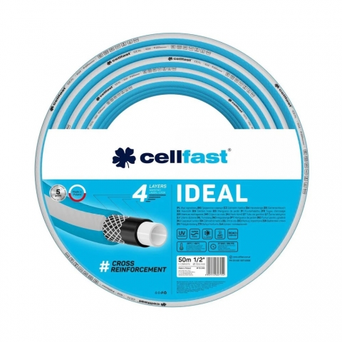products/Садовый шланг 4 слоя Cellfast IDEAL 1/2" 50 м, арт. 10-242