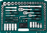Универсальный набор инструмента, 216 предметов KRAFTOOL X-Drive 1/2"+3/8"+1/4", 27888-H216