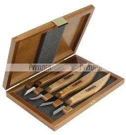 Набор из 4 ножей в деревянной коробке NAREX 869100