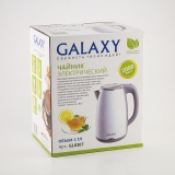 Чайник с двойными стенками GALAXY GL0307, арт. гл0307бл, гл0307грин, гл0307сн			 