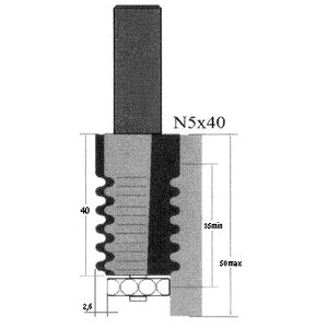 products/Фреза Globus 2600 №5 кромочная фигурная