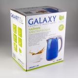 Чайник с двойными стенками GALAXY GL0307, арт. гл0307бл, гл0307грин, гл0307сн			 