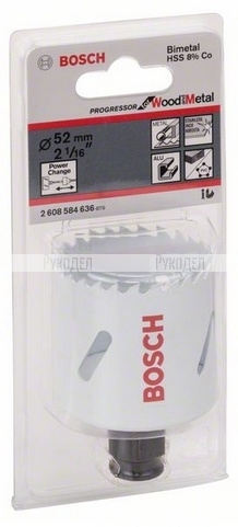 КОРОНКА Bosch PROGRESSOR 52мм 2608584636