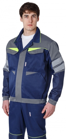 products/Куртка укороченная мужская PROFLINE BASE, т.синий/серый, Факел арт. 87468775