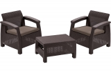 Комплект мебели Keter Corfu Weekend коричневый (17197786), 258953