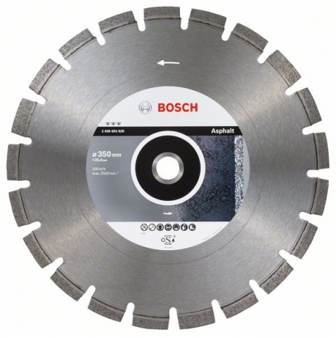 products/Алмазный диск Best for Asphalt (350х25.4 мм) Bosch 2608603828