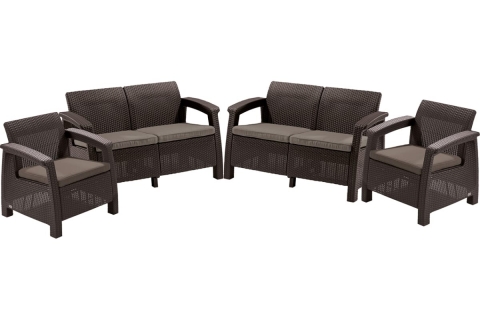 products/Комплект мебели Keter Corfu Rest (17208436) коричневый 241724