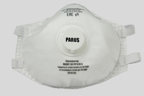 products/Респиратор PARUS 3K (FFP3) с клапаном (200 шт), Факел арт. 87477127