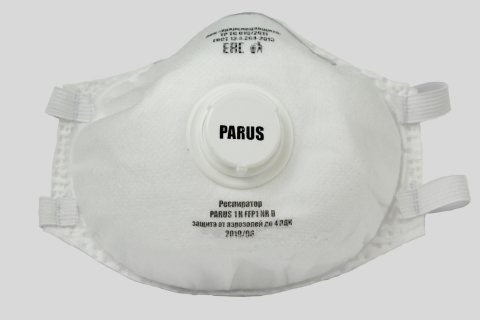 products/Респиратор PARUS 1K (FFP1) с клапаном (200 шт), Факел арт. 87477133