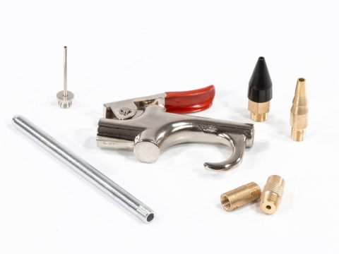 products/Набор продувочный пистолет, пневмат. в комплекте с насадками, 6 шт. MATRIX
