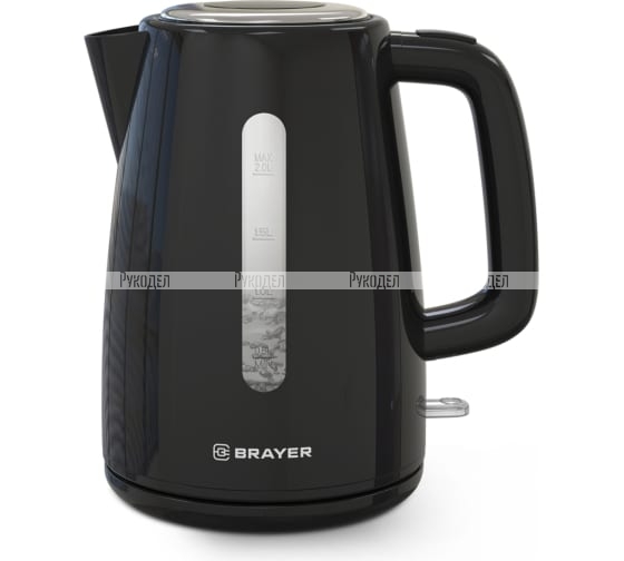 Электрический чайник BRAYER 2 л, STRIX BR1058BK